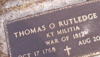 Thomas Officer Rutledge, Sr Thomas Officer Rutledge, Sr