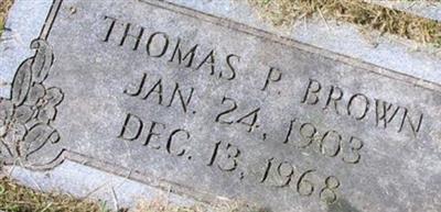 Thomas P Brown