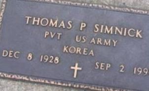 Thomas Paul "TP" "Tim" Simnick Thomas Paul "TP" "Tim" Simnick