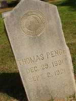 Thomas Pence Thomas Pence
