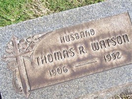Thomas R Watson Thomas R Watson