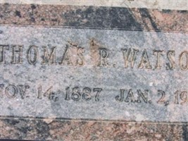 Thomas R. Watson Thomas R. Watson