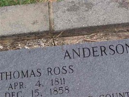 Thomas Ross Anderson Thomas Ross Anderson