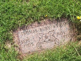 Thomas Ruby Wright Thomas Ruby Wright