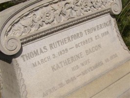Thomas Rutherford Trowbridge Thomas Rutherford Trowbridge