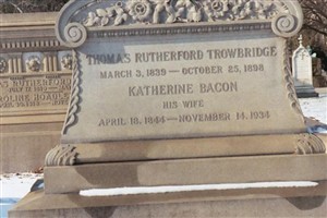 Thomas Rutherford Trowbridge Thomas Rutherford Trowbridge