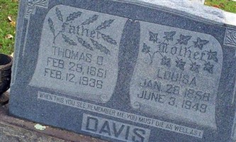 Thomas Scott Davis Thomas Scott Davis