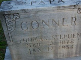 Thomas Stephen Conner Thomas Stephen Conner