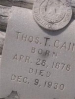 Thomas T Cain Thomas T Cain