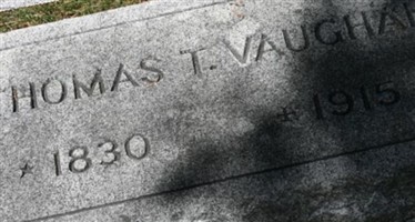 Thomas T Vaughan Thomas T Vaughan