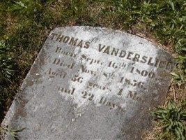 Thomas Vanderslice Thomas Vanderslice