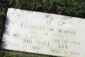 Thomas W Burns