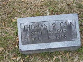 Thomas W Cain Thomas W Cain
