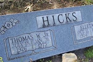 Thomas W Hicks, Jr