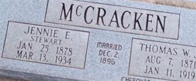 Thomas W. McCracken, Jr Thomas W. McCracken, Jr