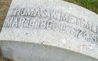 Thomas W Metcalfe