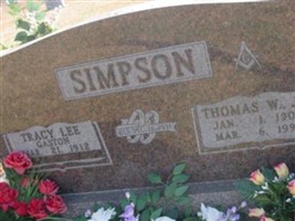 Thomas W. Simpson, Jr Thomas W. Simpson, Jr