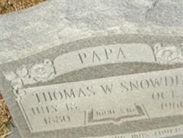 Thomas W. Snowden