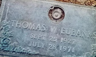 Thomas Walter Eubanks Thomas Walter Eubanks