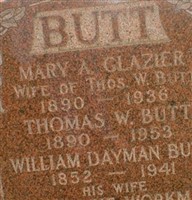 Thomas Wellington Butt Thomas Wellington Butt