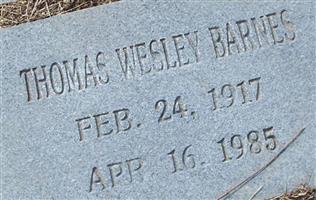 Thomas Wesley Barnes