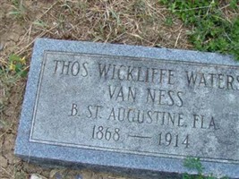 Thomas Wickliffe Waters Van Ness