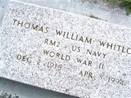 Thomas William Whitlock