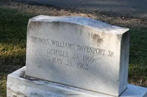 Thomas Williams Davenport, Sr