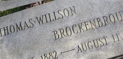 Thomas Willson Brockenbrough Thomas Willson Brockenbrough