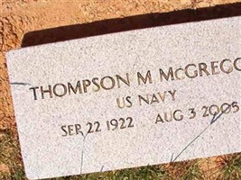 Thompson M McGregor Thompson M McGregor