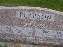 Thor W "Bill" Pearson Thor W "Bill" Pearson