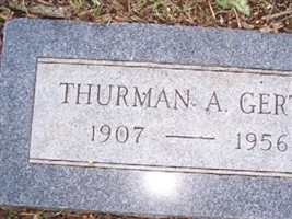 Thurman A. Gerth