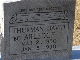 Thurman David "Bo" Arledge Thurman David "Bo" Arledge