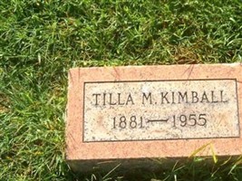 Tilla M Kimball