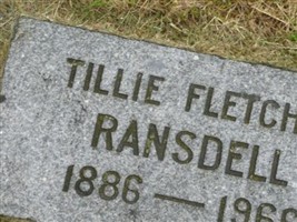 Tillie Fletcher Ransdell Tillie Fletcher Ransdell