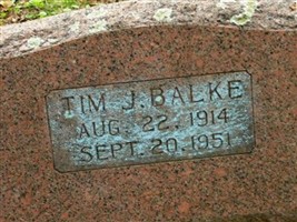 Tim J. Balke Tim J. Balke