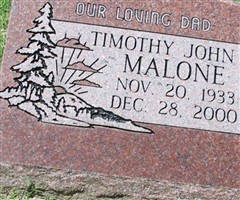Timothy John Malone, I