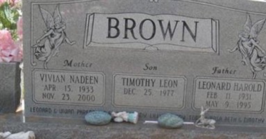 Timothy Leon Brown Timothy Leon Brown