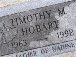 Timothy M Hobart