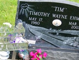 Timothy Wayne "Tim" Ehmke Timothy Wayne "Tim" Ehmke
