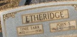 Tinie Farr Etheridge