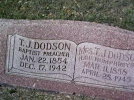 T. J. Dodson T. J. Dodson