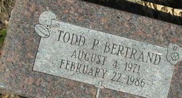 Todd P Bertrand Todd P Bertrand