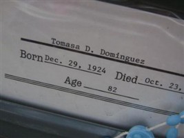 Tomasa D. Dominguez