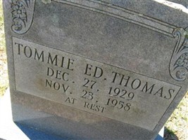 Tommie Ed Thomas Tommie Ed Thomas