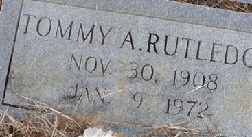 Tommy A. Rutledge Tommy A. Rutledge