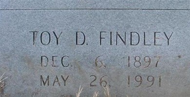 Toy D. Findley Toy D. Findley