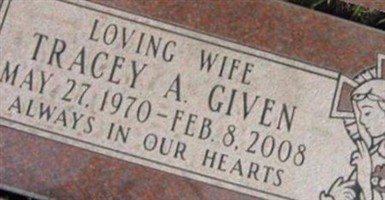 Tracey A. Given Tracey A. Given