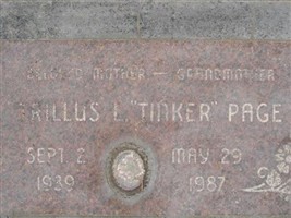 Trillus L. "Tinker" Page