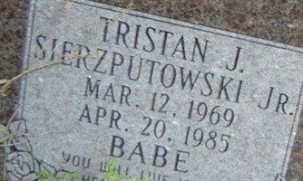 Tristan J. Sierzputowski, Jr Tristan J. Sierzputowski, Jr